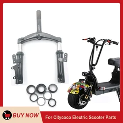 Front Shock Absorber  Fork  Wheel Axle Seven Bowls Bearing for Small Citycoco Electric Scooter Accessories