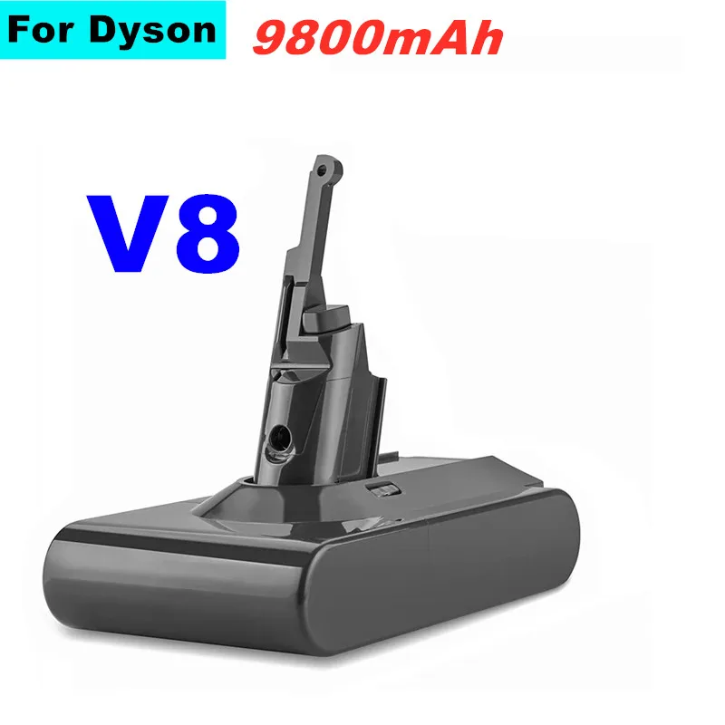 

Aokaidikui for Dyson V8 9800mAh 21.6V Battery tool power Battery V8 Fluffy Li-ion SV10 Vacuum Cleaner Rechargeable BATTERY L70