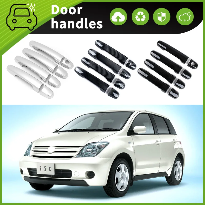 

Suitable for 02-07 Toyota ist XP60 car door outer door bowl handle decorative frame anti-scratch protective sticker