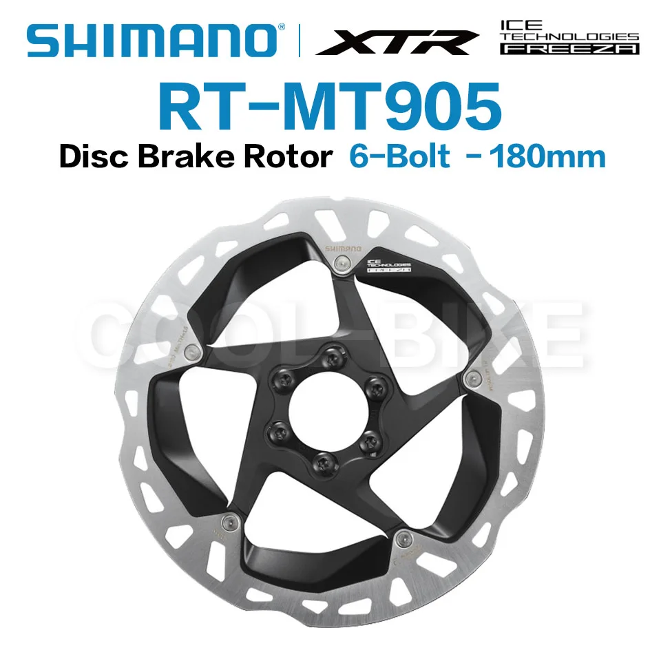 SHIMANO XTR RT MT905 6-Bolt Disc Brake Rotor RT MT905 6-Bolt ICE
