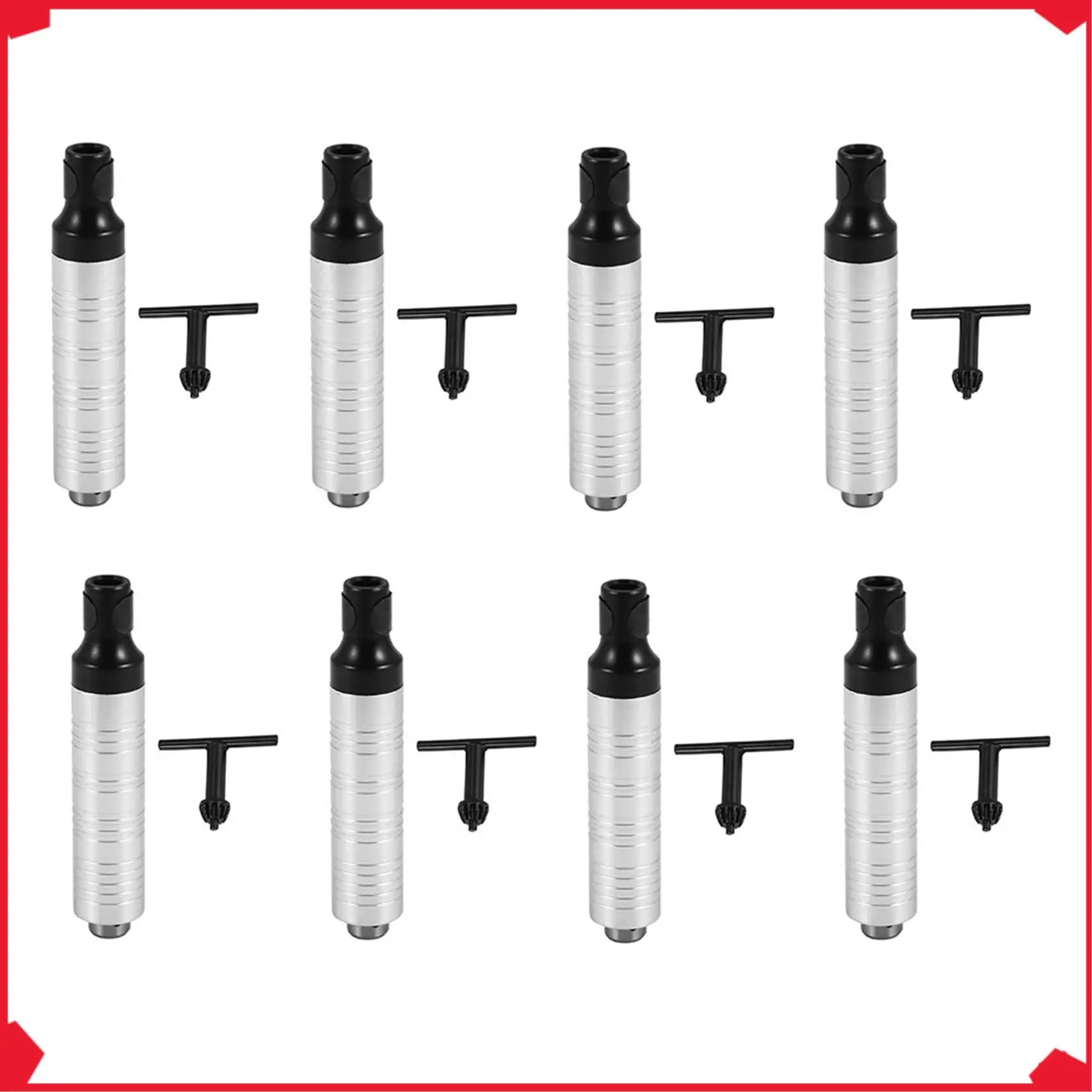 

B17B 8X Handpiece Handle Key Drill Chuck For Flex 3 Jaws Fit Flexible Shaft For Foredom Grobet Motor Rotary Tool Accessory