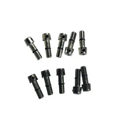 Conector de pieza de mano de mandril Graver de cambio rápido blanco y negro para máquina de grabado neumática mango de cuchillo de grabado de joyería