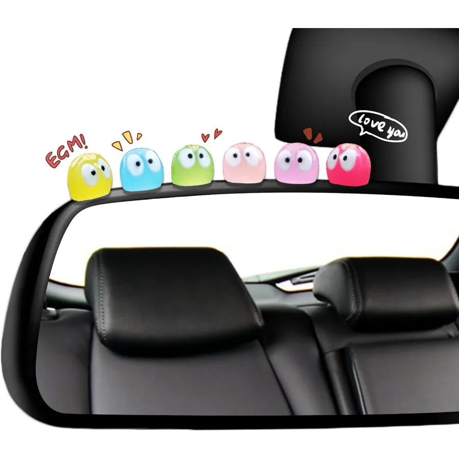 

Симпатичные светящиеся сажи, 35 шт., автомобильные аксессуары для украшения интерьера для автомобиля, зеркало заднего вида и приборная панель, идеально подходят для Ho