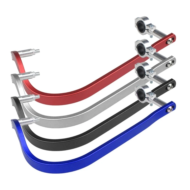 G8TE Motorcycle Handlebar Guards 22MM 7/8'' Aluminum Set with Bar End Anchors and Full Mounting Hardware for Daily Road Use