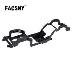 Carbon Fiber LCG Chassis Kit Frame Rails Braces Rock Sliders For 1/18 TRX4M RC Crawler Car Bronco/Defender DIY Upgrade Parts