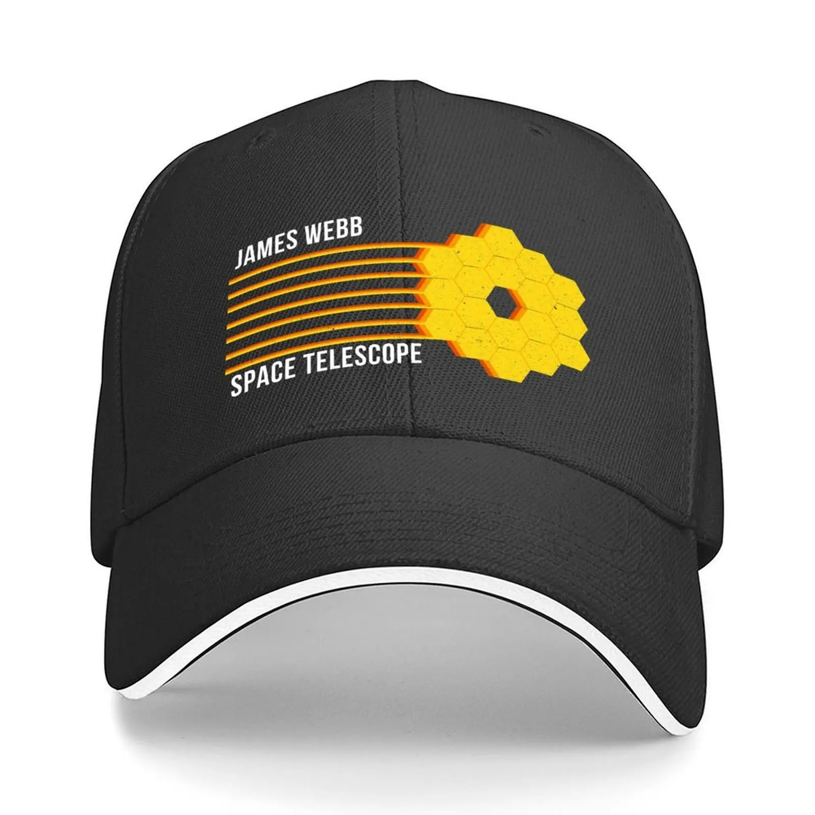 

Retro Lines James Webb Space Telescope Baseball Cap custom caps Hat Beach hiking hat party Hat Women Beach Fashion Men's