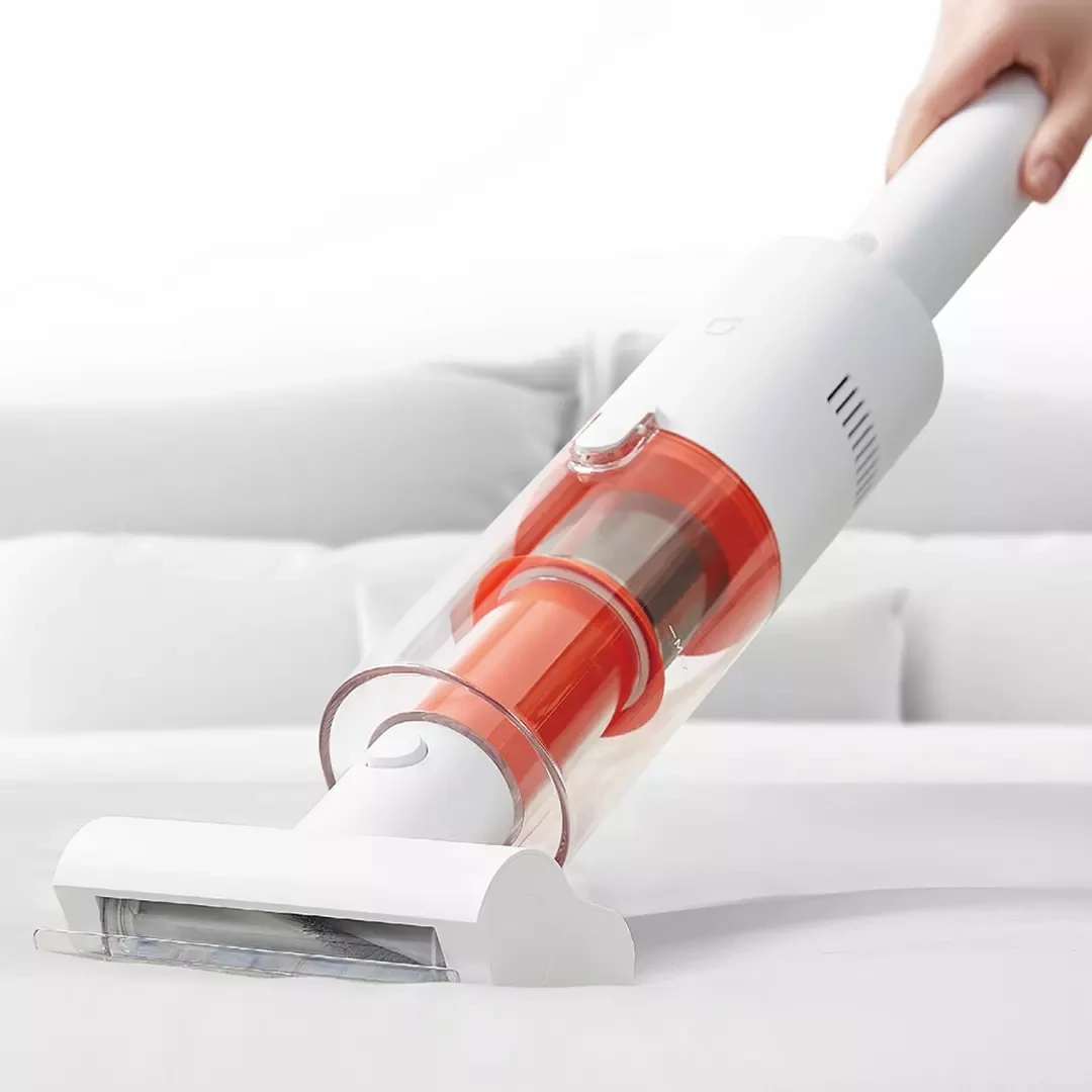 Xiaomi Mijia aspirapolvere Wireless a doppia spazzola spazzola rotante a 360 ° aspirapolvere portatile rimozione acari filtro ad aspirazione forte Mi