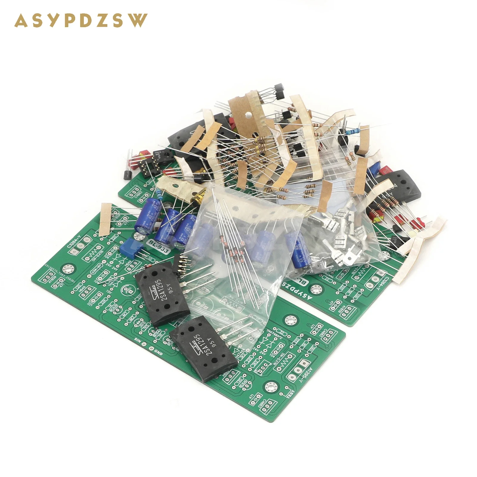 HIFI BL-933 Обратная связь по току 2SA1295/2SC3264 Усилитель мощности DIY Kit/Готовая плата База на DE 933 150 Вт * 2