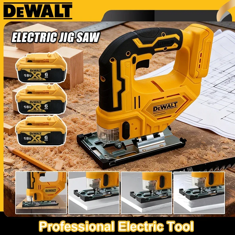 

Dewalt Brushless Curve Saw 20V Cordless Electric Jig Saw Portable Multifunction Adjustable Woodworking Power Tool