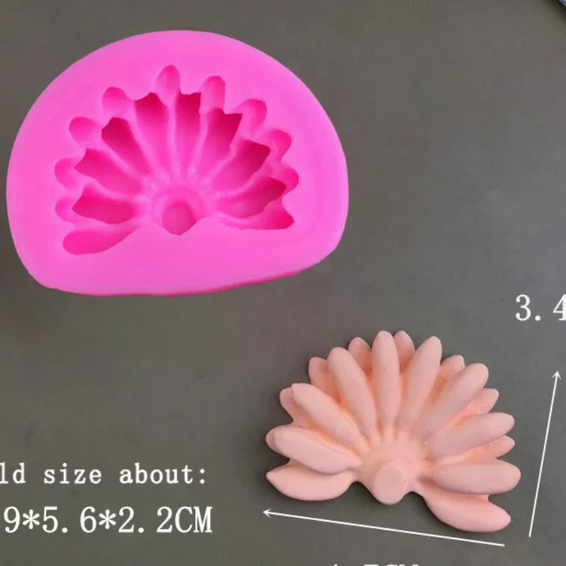 1Pc 3D Banana Silicone Mold Cake Plaster Banana DIY Making Candles Aromatherapy Soap Gypsum Baking Decoration Mold