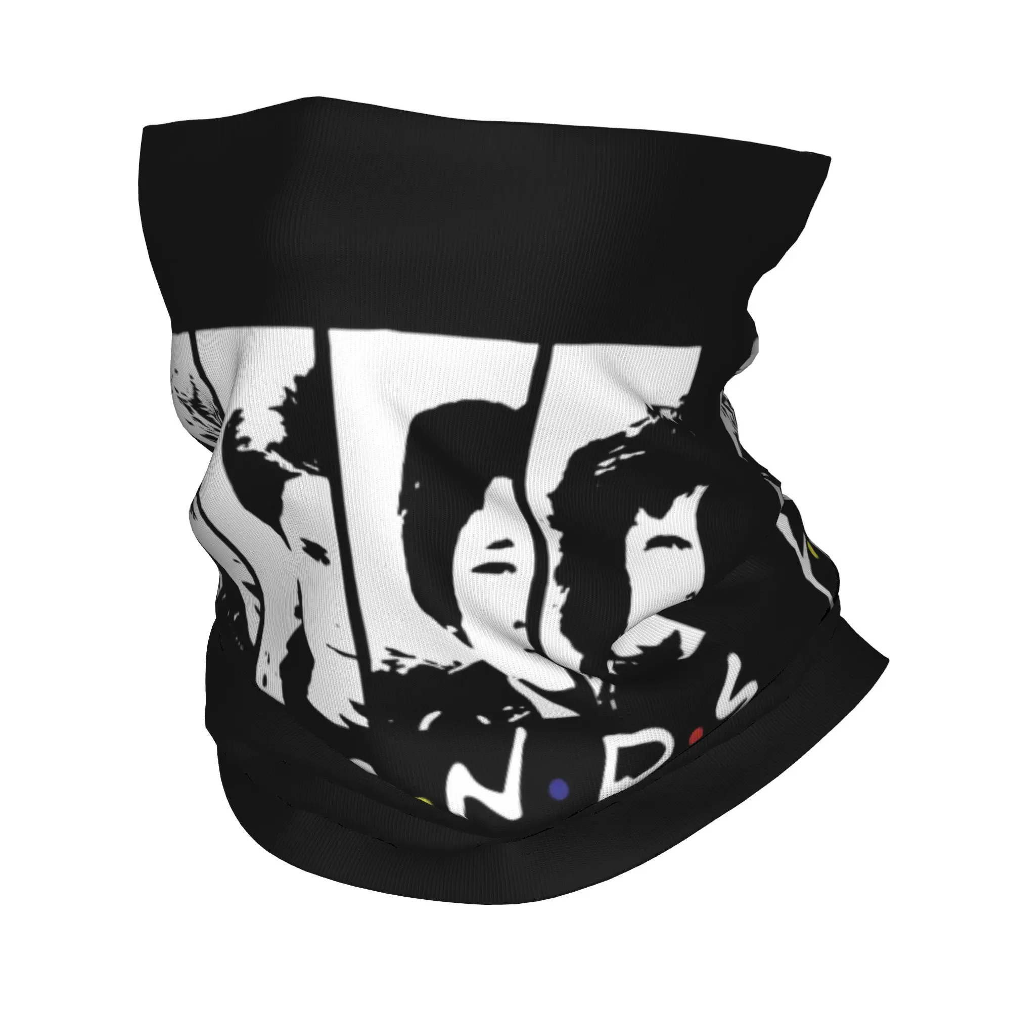 Custom The Goonies Friends Bandana Neck Gaiter for Hiking Cycling Men Women Wrap Scarf Never Say Die Sloth Chunk Headband Warmer