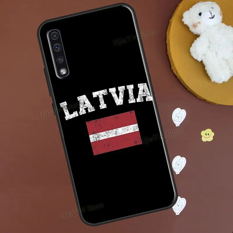 Latvia Flag Case For Samsung A51 A71 A11 A31 A41 A01 A02S A40 A50 A70 A21S A20e A12 A32 A52 A72 Cover