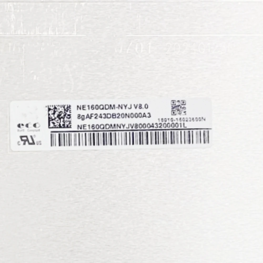 

NE160QDM-NYJ 2560x1600 16.0 inch 40 pins 165Hz Panel Laptop LCD Screen