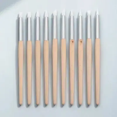 

10Pcs Professional Watch Dial Cleaners Portable Convenient Watch Movement Cleaning Pens Premium Wood Plastic Material