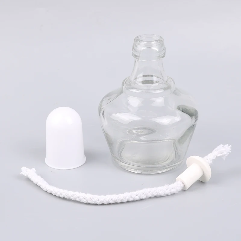 Lámpara de alcohol de vidrio grueso, quemador de Alcohol con mecha, calefacción química, cristalería médica, Material de laboratorio Dental, 150/250ml, 1 ud.