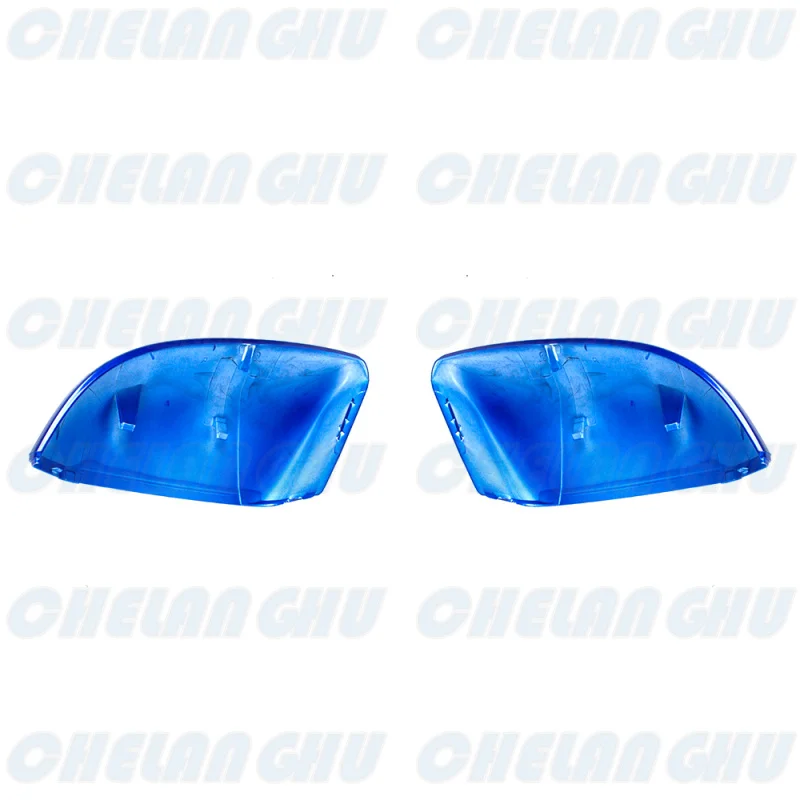 1 Pair blue Painted Rear Mirror Housing Cover Cap for Honda US version Civic 2016 2017 2018 2019 2020 2021