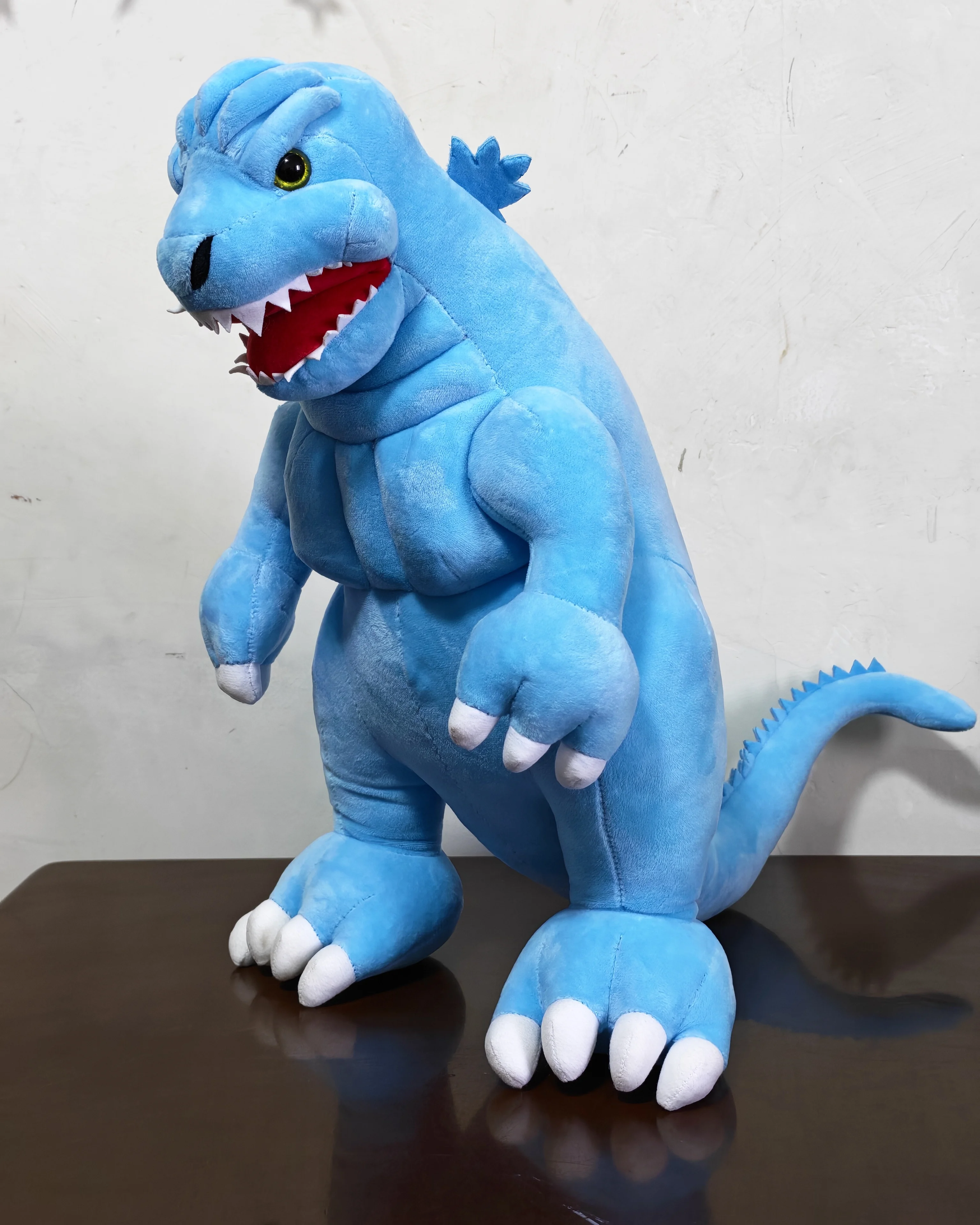 

Monster vs. King Kong T-Rex Plush Toy - Cute Dinosaur Doll Pillow Decorative Stuffed Animal Plushie Soft Gift for Kids Birthday