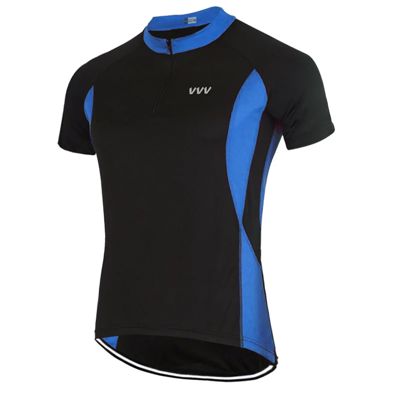 

Pro Jersey Cycling Clothes, Short Sleeve Top, Bike Road Jacket, Bicycle Downhill Wear Shirt, Cyclist Race, MTB Blue Cross Tight