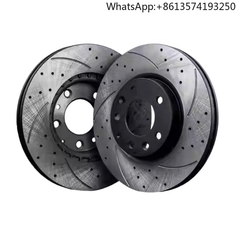 

For Slotted & Vented High-Performance Brake Discs for 2019 F-150 Pic Kup Tru ck