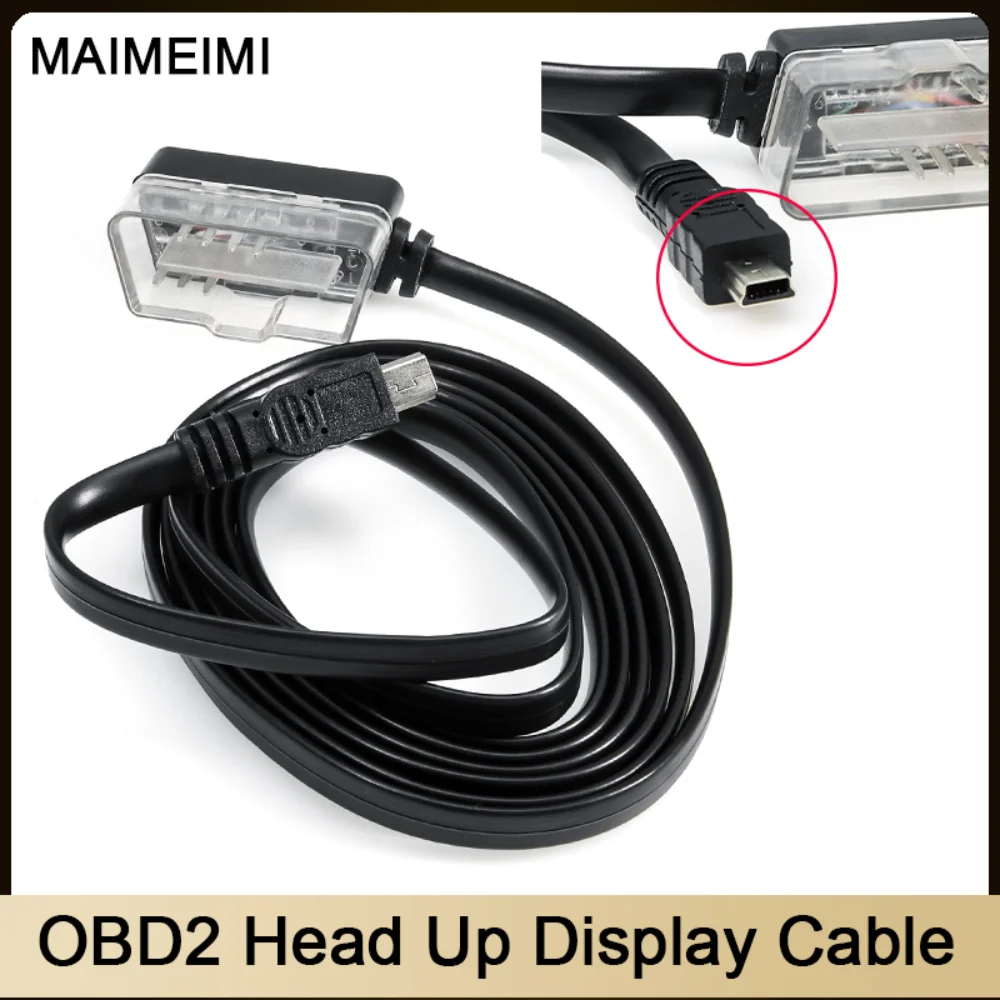 

Car HUD OBD2 Wire Cable Head Up Display Wire Adapter For Car HUD Connection Cable Automobile Accessories