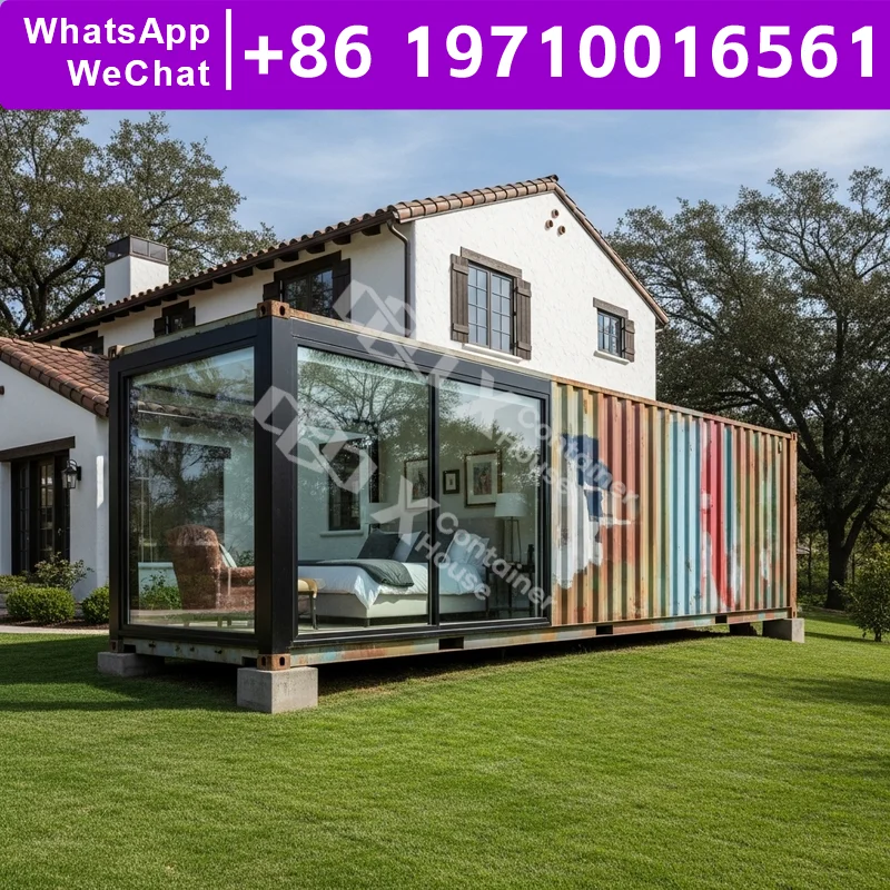 

Flat Pack House Rural Cabin Modular Expansion Waterproof Premade Houses Prefab Tiny Homes Wind Resistance Kit Homes Repairable