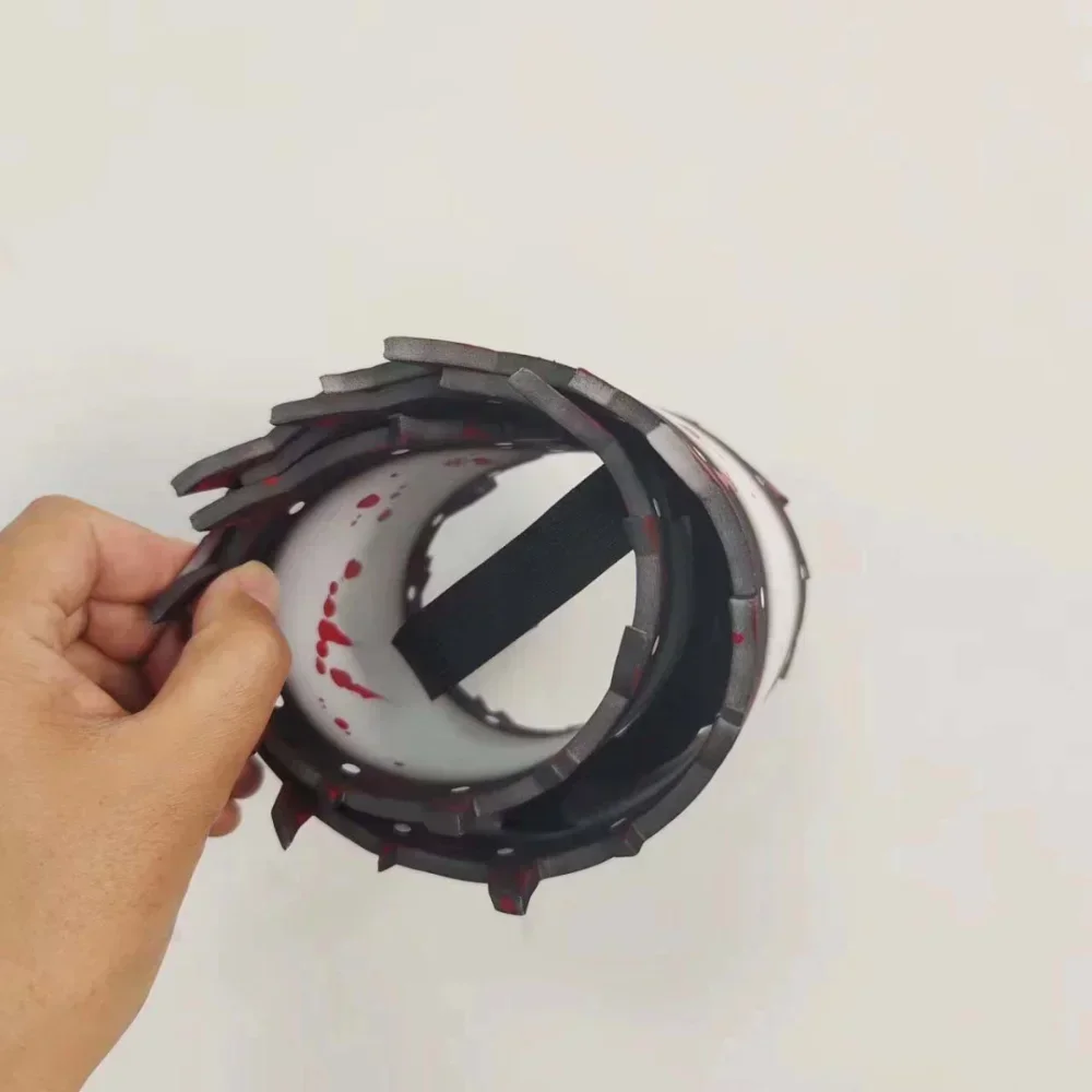 Anime Denji Cosplay Saws Hand Headgear Pochita Chainsaw Man Denji Cosplay Latex Mask Adult Dress Up Halloween Party Gift