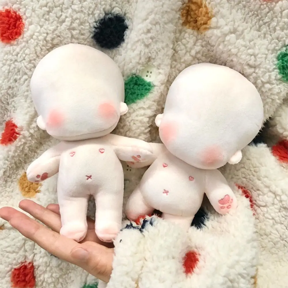

DIY Toy Embroidery Blank Unembroidery Cotton Doll Stuffed Dress Up Blank Cotton Stuffed Toy Kawaii Cute DIY Idoll Doll Toddler