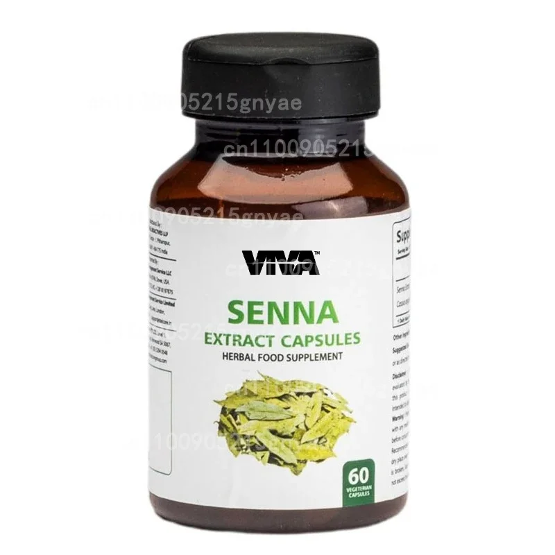 

Gentle Laxative Capsules for Adults and Children - Relieve Constipation for Men and Women - Natural Senna Extract Stool Support