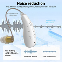 2025 New Cheap Mini Hearing Aid Digital Amplifier Ear Sound Amplifier Hearing Aids Bluetooth Rechargeable Hearing aid