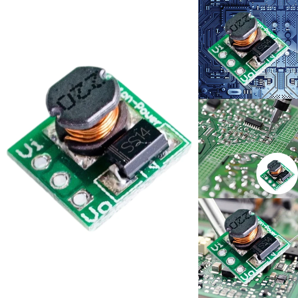 

Мини-модуль повышающего напряжения постоянного тока 1,5 В 1,8 В 2,5 В 3 В 3,3 В 3,7 В 4,2 В до 5 В Модули миниатюрного повышающего преобразователя