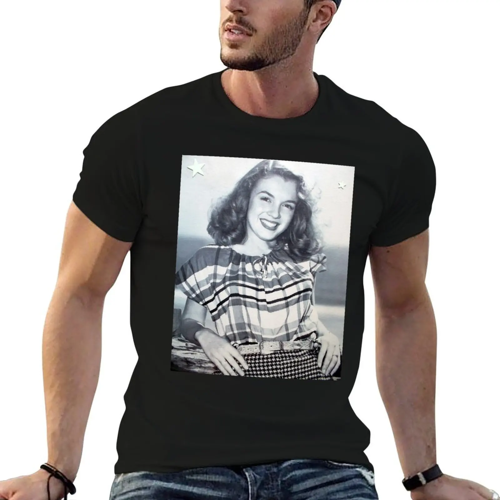 Norma Jeane Mortenson T-Shirt cute clothes anime figures aesthetic clothes designer t shirt men