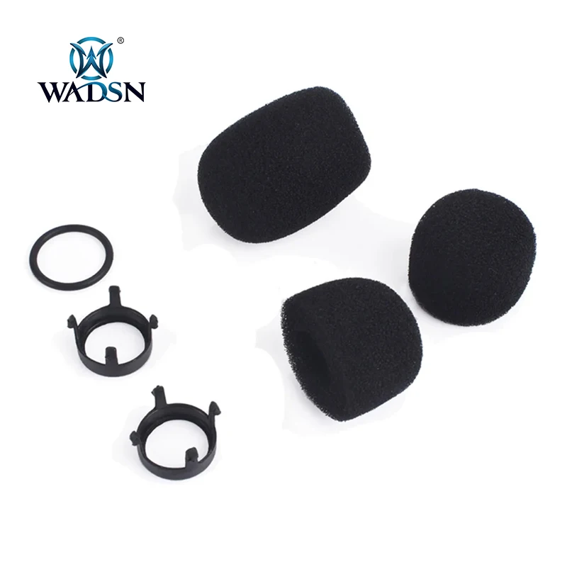 

Tactical Headphone's Accessories MIC Sponges Replacement Parts For Series Headset Microphone Sponge Set WZ160