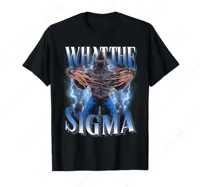 Sigma Cool Funny Alpha Wolf Meme T-shirt Retro Casual Womens Tshirt Daily Soft Neutral Clothing Sports Soft Women's Top