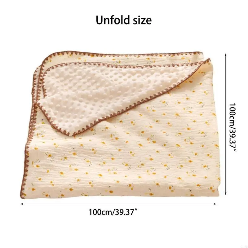 Q22D Baby Blankets Nursery Blankets for Boys Girls Swaddle Blankets Baby Bath Towel Soft Lightweight Toddler & Kid Blanket