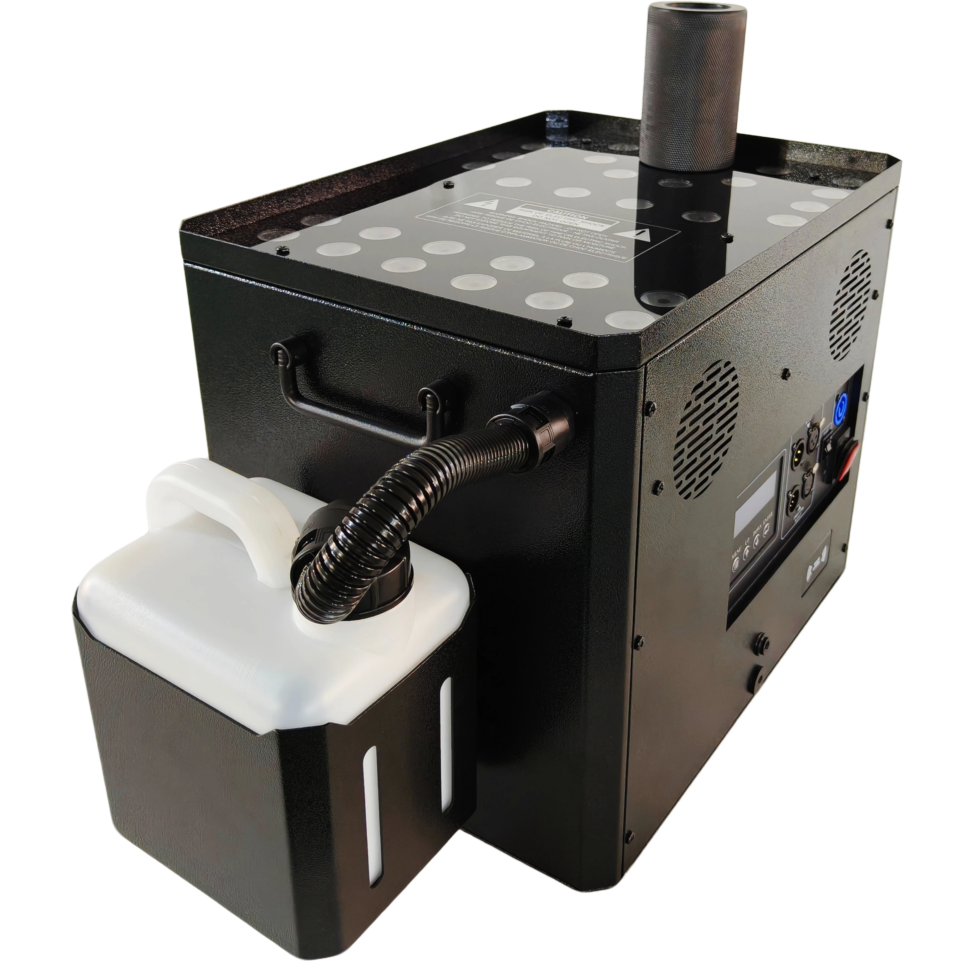 DJ smoke jets use water-based liquid stag effect lights for DJ nightclub events