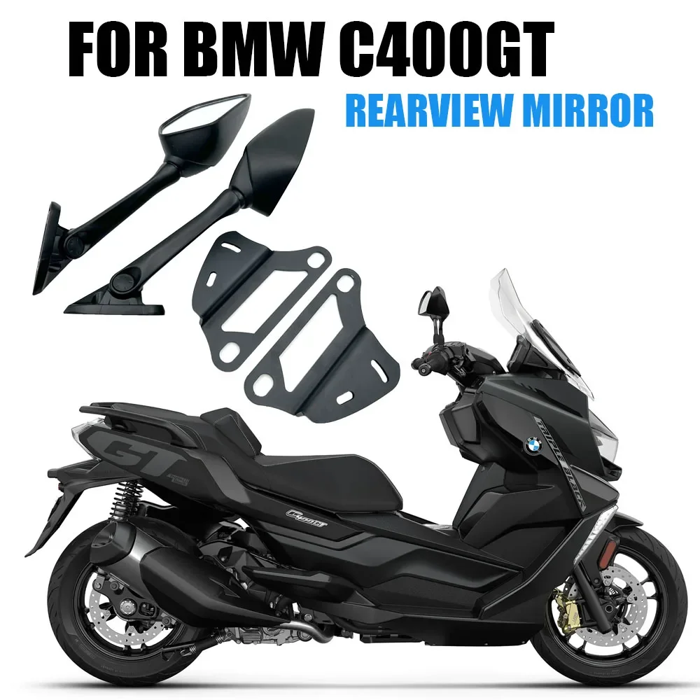 For BMW C400GT C 400GT C400 GT Motorcycle Accessories Rearview Mirrors Forward Bracket Mirror Hole Adapter Rearview Mirror