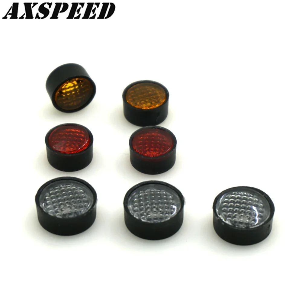 

AXSPEED 7PCS RC Car Taillight Light Cover for 1/10 RC Crawler D90 Defender Body Shell Upgrade Parts