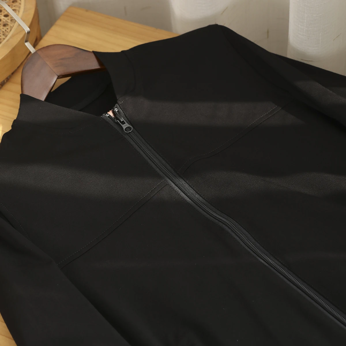 

Exquisite Spring Men's Baseball Collar Casual Jaet Coat Tidy Tailoring Tagl Faion Urban Sle Long Sve Daily Wear