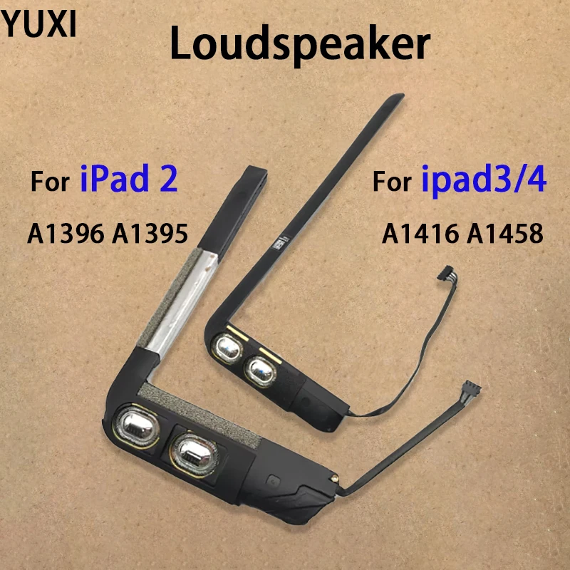 YUXI 1PCS New Loud Speaker for iPad 2 3 4 Buzzer Module Speaker Flexible Cable Repair Parts