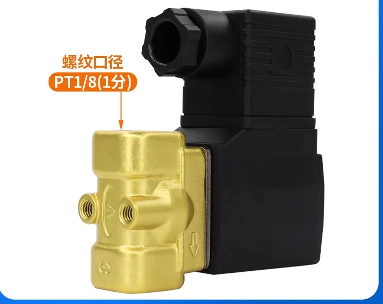 

Fluid control valve direct acting solenoid valve water valve 1 2 3 4 threaded ports
