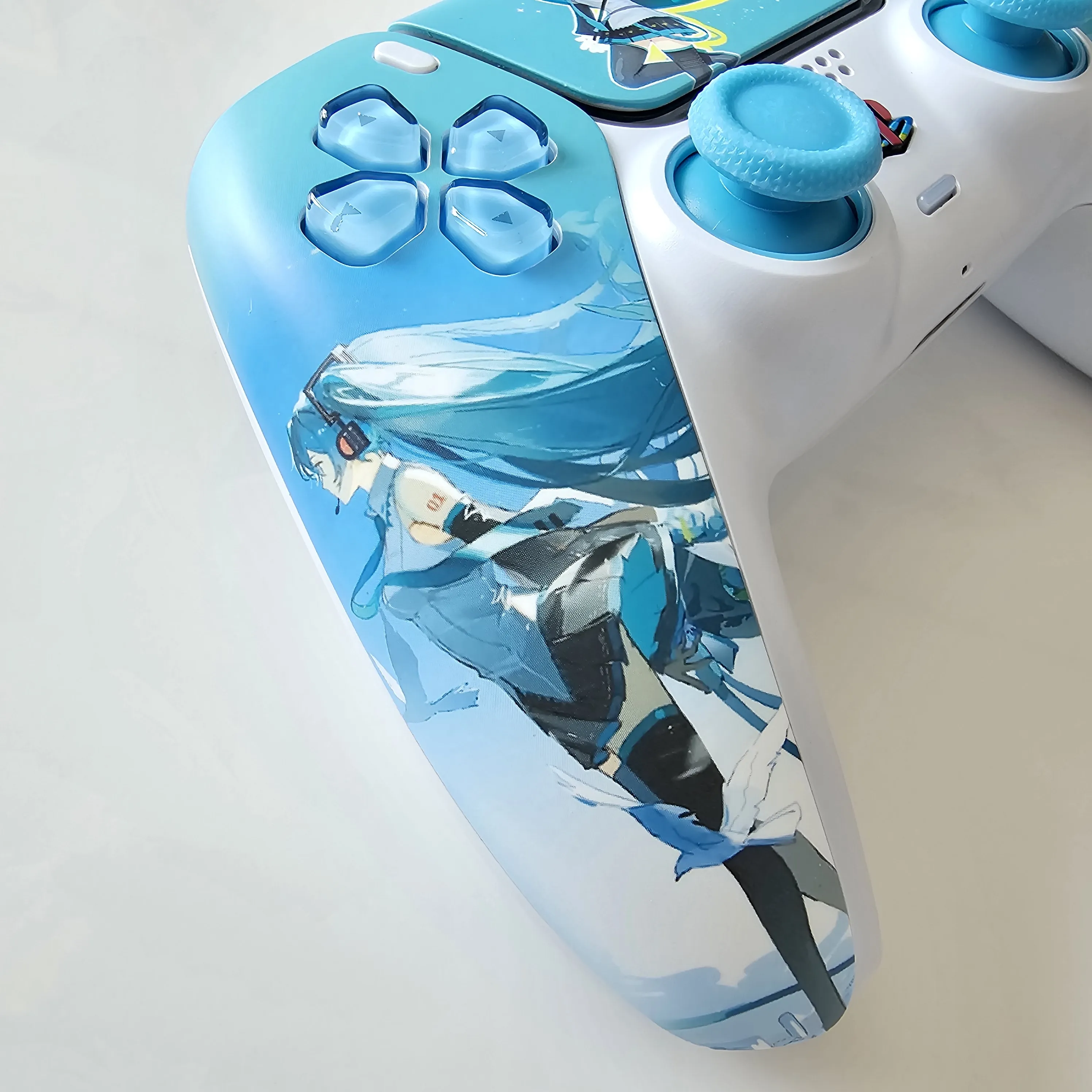 Sony Ps5 Game Console Handle Original Custom Modified Ps5 Original Handle Ps5 Wireless Controller: Hatsune Miku