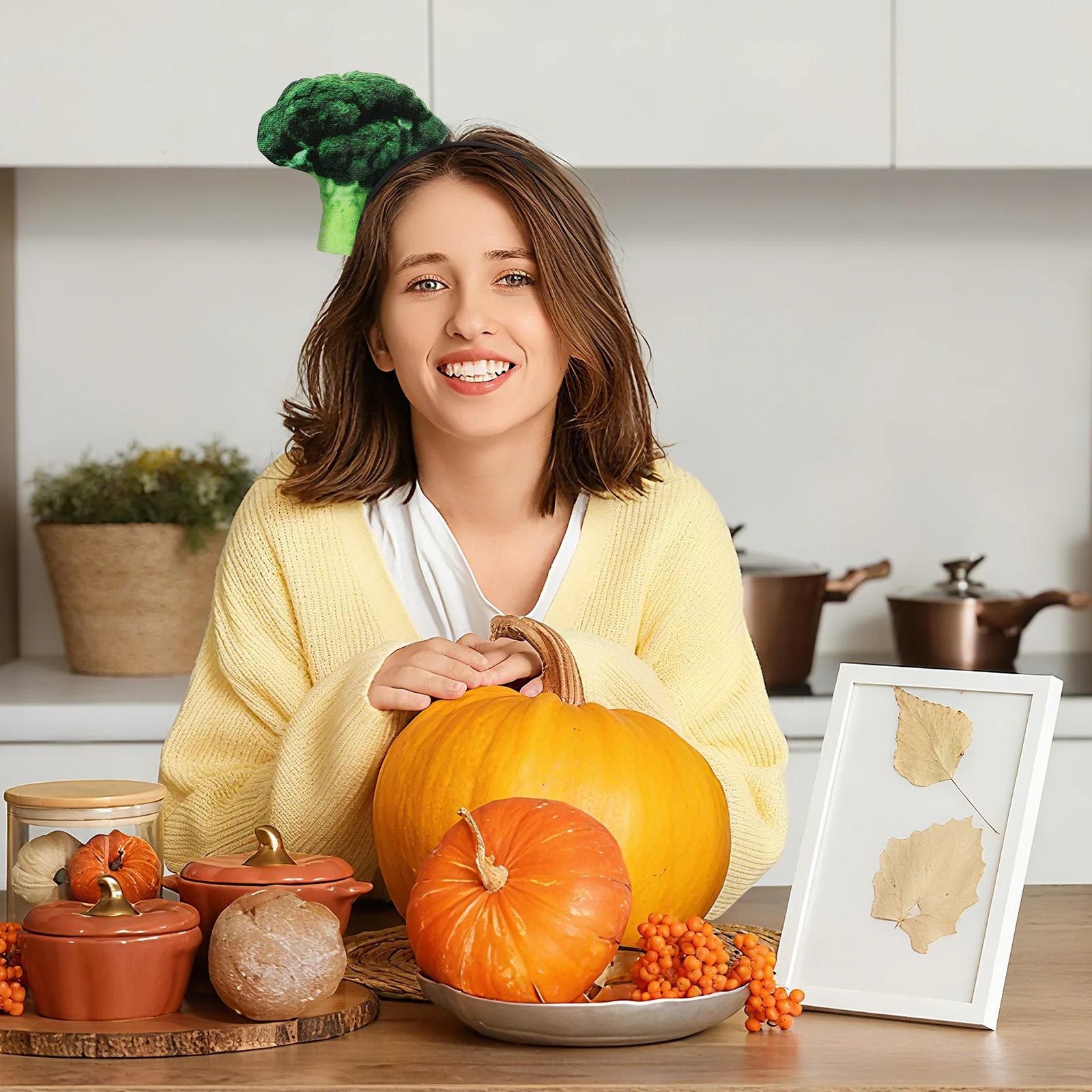 

Headbands Cute Women Hair Hoop Festival Party Decorative Vegetable Costume Cosplay Headdress Spa Face Washing Fabric Band