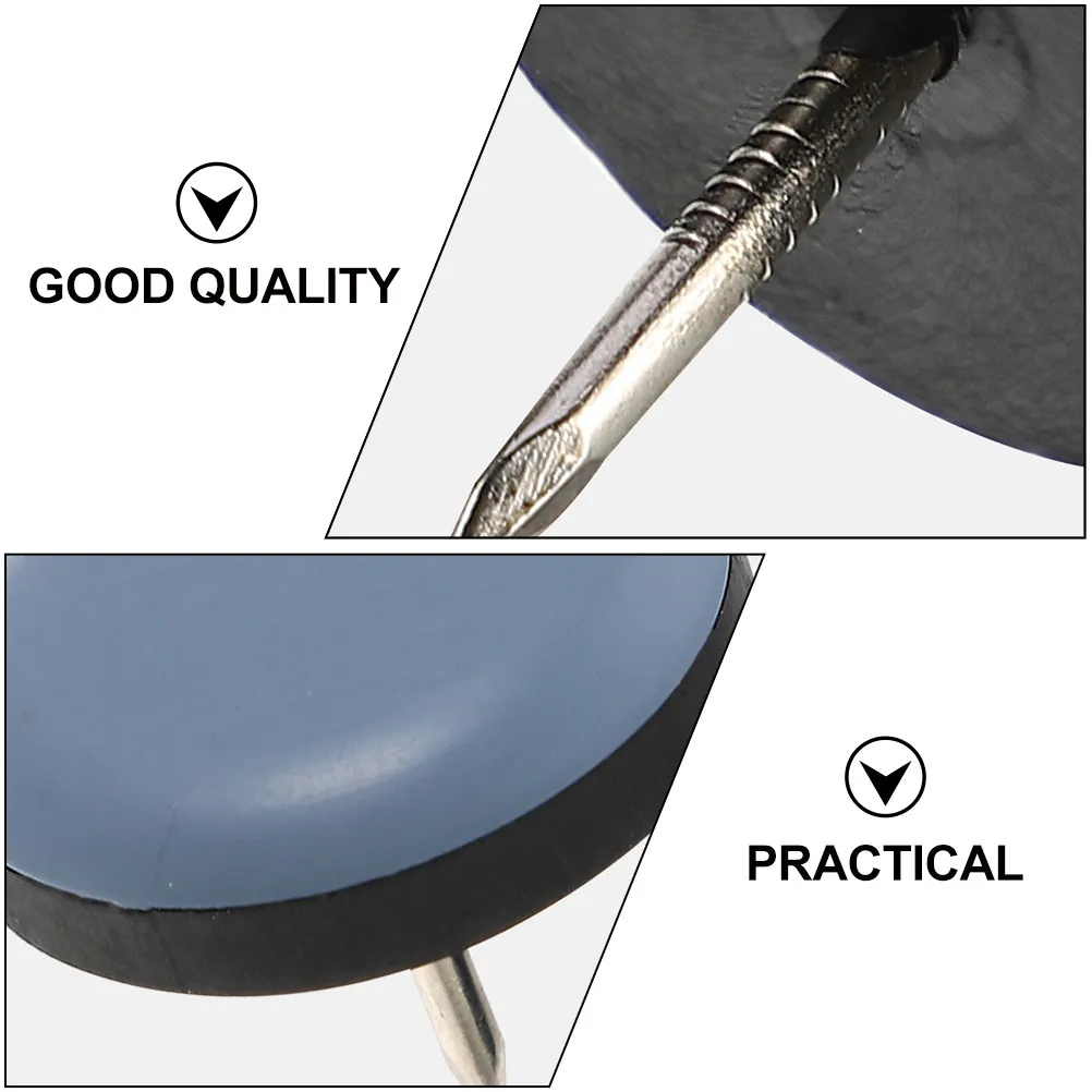 10Pcs Furniture Protective Nail Pads Heavy Duty Floor Protector for Tables Chairs Stools Desks Hardwood Laminate Vinyl Floors
