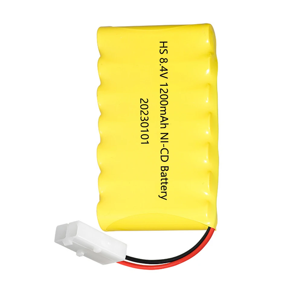 8.4V 1000mAh Zestawy akumulator z ładowarką NI-CD dla robotów samochodowych RC czołgi działa łodzie Aa 700mah 8.4v ładowalny akumulator