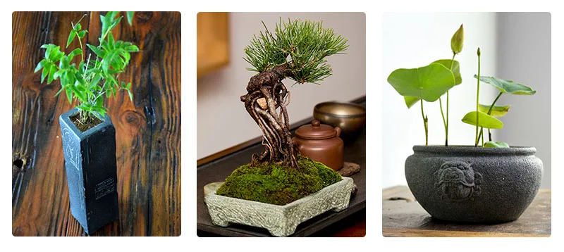Steinvase 30cm Schwarzer Basalt Handgeschnitzte Zen Chinesische Kalligraphie Minimalistische Blumenvase für Teezeremonie Heim Büro Deko Geschenk – Detail 14