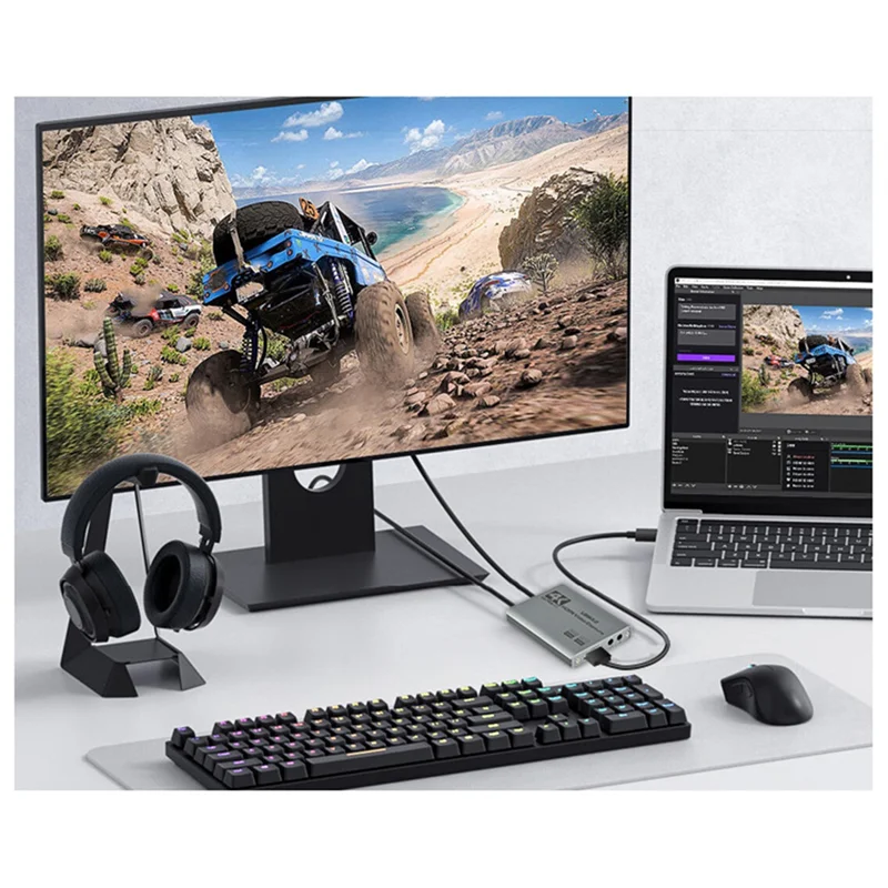 

Excellent-4K Video Card USB To HDTV Video Grabbers Recorder For Game Camcorder