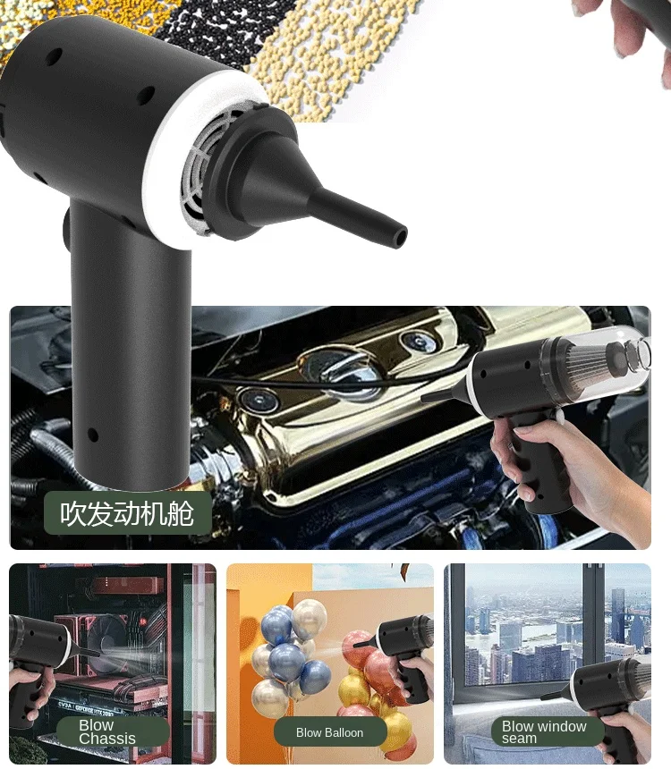 Mehrzweck-Handstaubsauger für Autos, tragbarer kleiner Handstaubsauger für Fahrzeuge, Zuhause, Büro, Innenräume und Haushaltsreinigung. – Detail 7