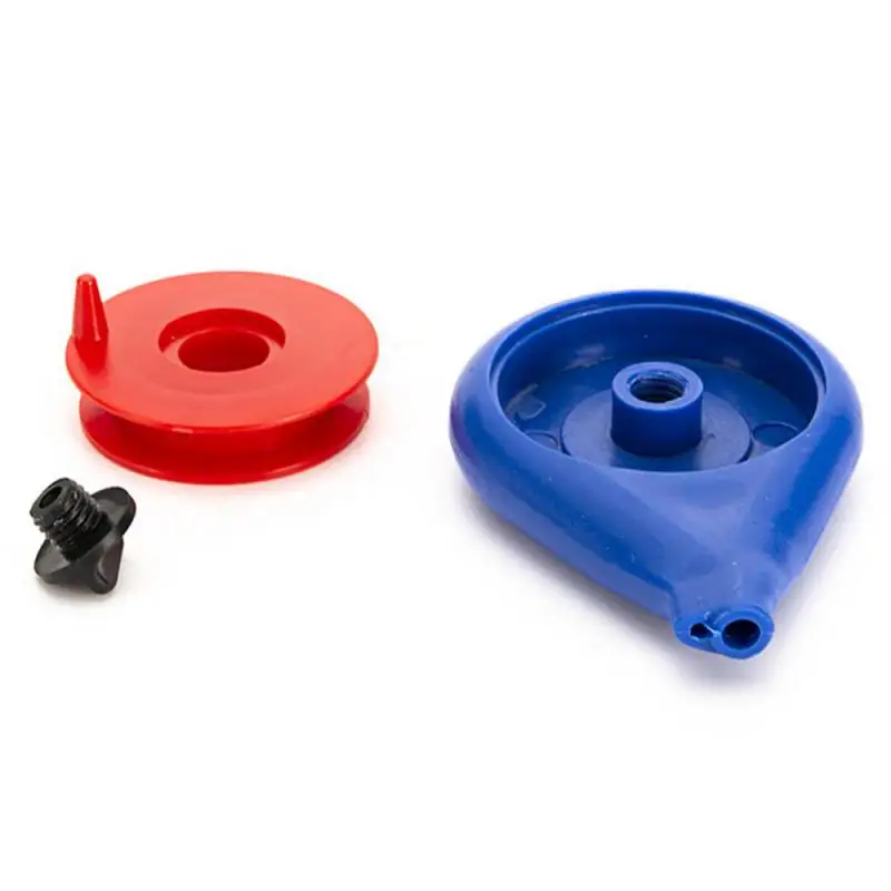 얼음 낚싯대 플라스틱 겨울 낚시 휠, 낚시 액세서리 고품질 상품, 솔리드 더블 로드, 1 ~ 10 개