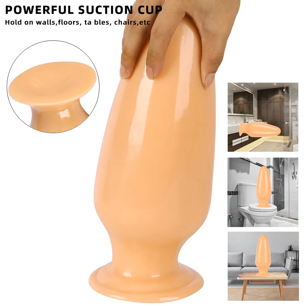 12inch/30cm Big Anal Plug Silicone Simulation Fisting Dildo Huge Butt Expander Male Masturbator Female G-spot Orgasm Stimulation