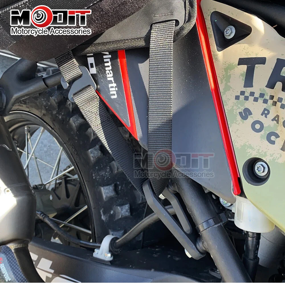 Yamaha Tenere700 CNC Footstool Eliminator - close-up view